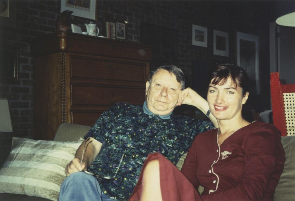Hubert Lampo met Jelica Novakowicz 1993