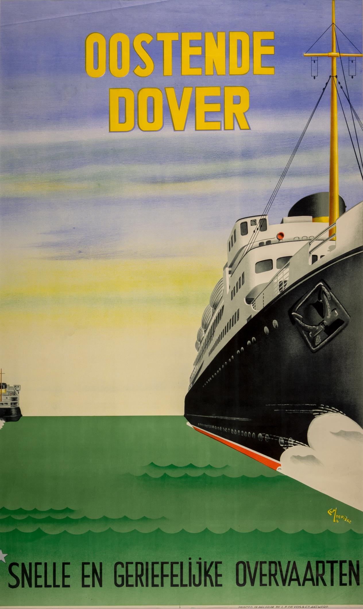 Affiche Dover-Oostende