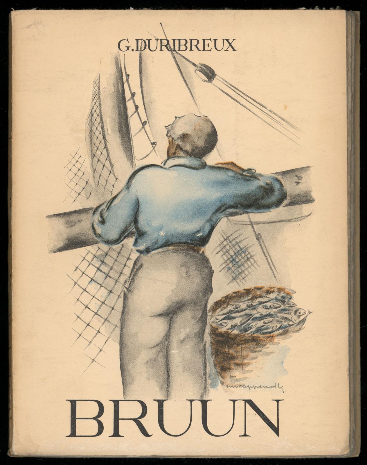 Cover van Bruun met het omslagontwerp van illustrator Martha van Coppenolle