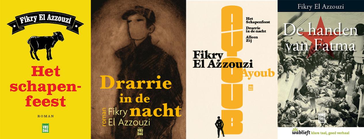 Covers van romans van Fikry El Azzouzi