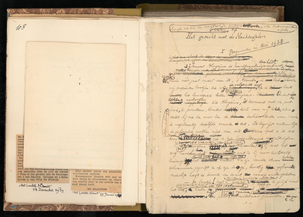Maurice Gilliams: Elias, plakboek