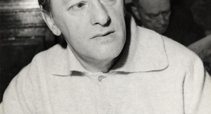 Portretfoto van Louis Paul Boon, ca. 1965 – foto: Belgisch Instituut voor Voorlichting en Documentatie