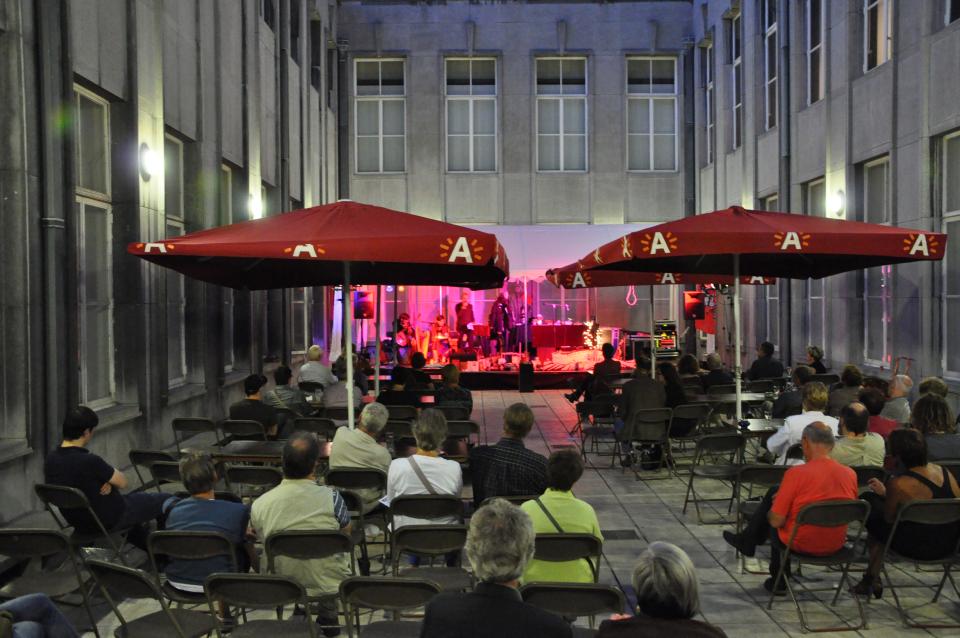 Museumnacht binnenplein Letterenhuis