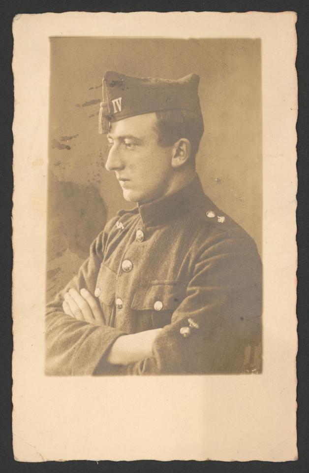 Foto van Duribreux in legeruniform