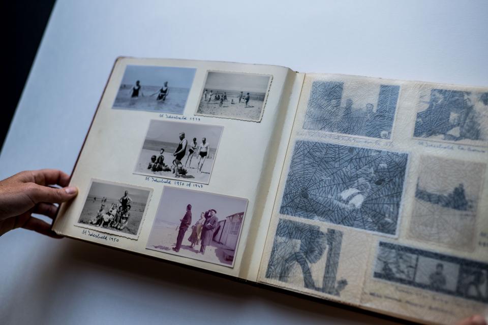 Fotoalbum met foto’s van circa 1900 tot 1960 uit de collectie Maniewski