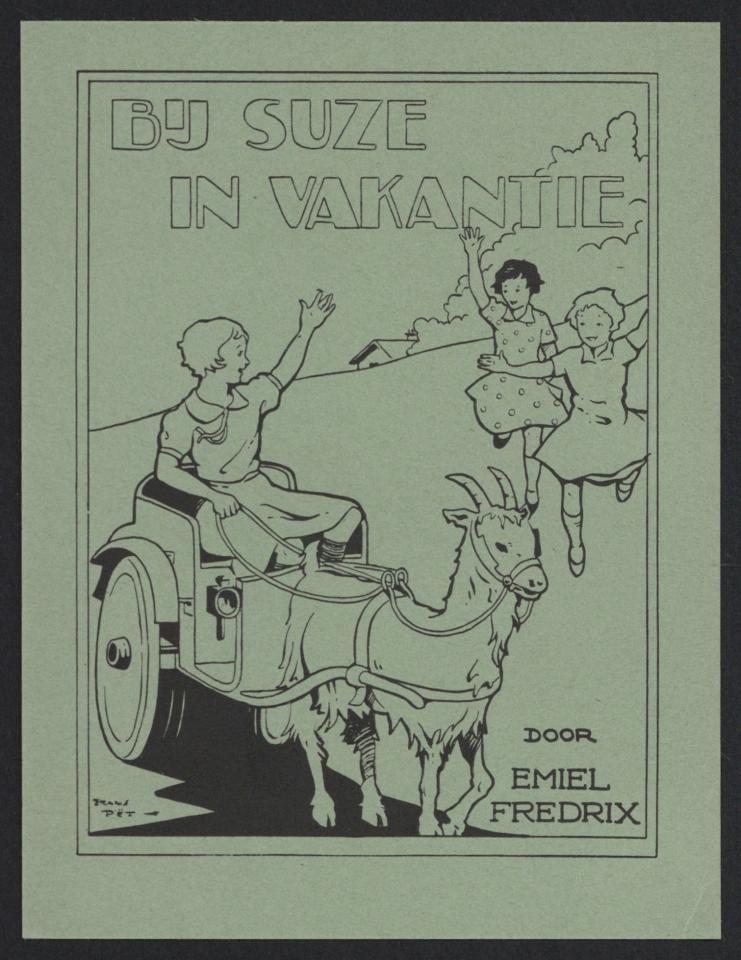 Prospectus Emiel Fredrix’ Bij Suze in vakantie, 1936.