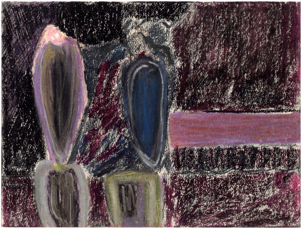 Lucienne Stassaert: De schaduwen, het Kadaver en de roze rochels van de geest aan de grens van de waanzin, 1968