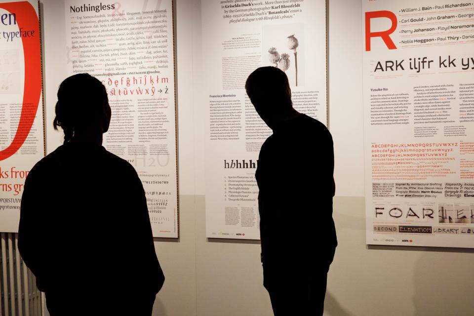 Expo 'Van letter tot boek' - Plantin Instituut voor Typografie 2026 - letterontwerp