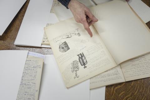 Geïllustreerde handschriften van Hugo Claus