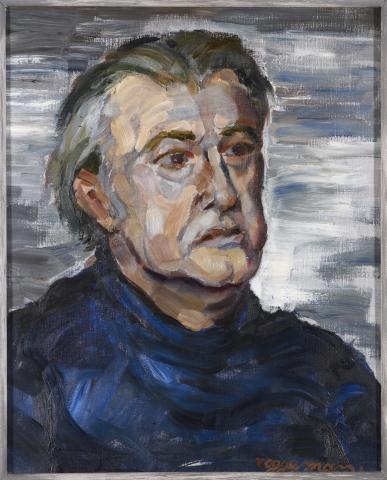Portret van Louis Paul Boon door Maurice Roggeman, 1978