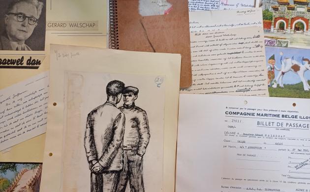 Stukken uit het archief van Gerard Walschap