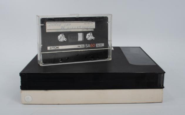 Audiocassette van De kikkerkoning van Yvonne Lex
