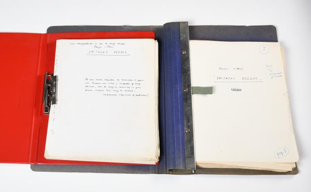 2 versies van het manuscript van Hugo Claus zijn Omtrent Deedee