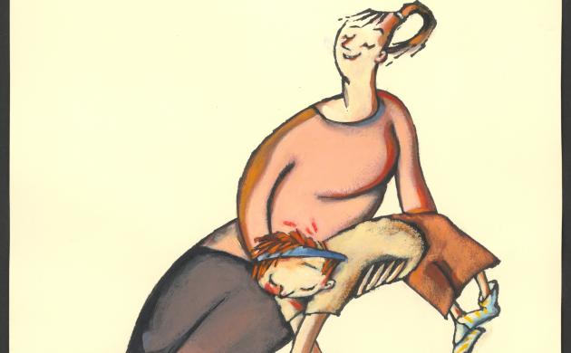 Anne Westerduin: Illustratie uit Betti Spaghetti (Marc de Bel)