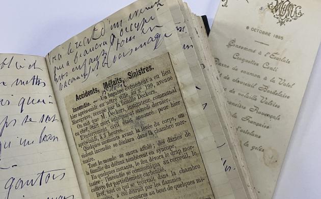 De dagboeken en agenda’s van de families Belpaire en Teichmann