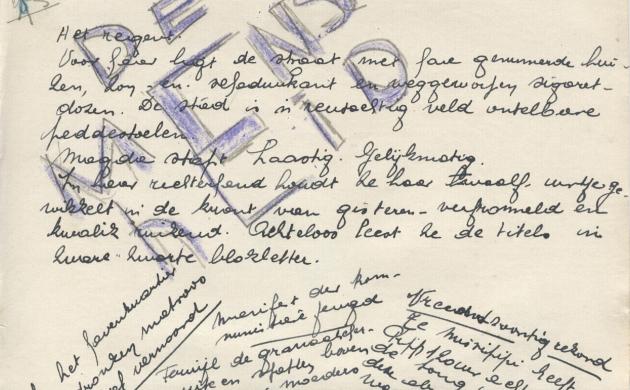 Kurt Köhler: hs. Vade mecum voor een jonge zelfmoordenaar, pag. 11