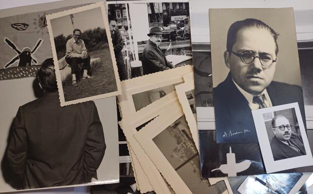 Een verzameling foto's uit het archief van Jan Walravens. Op sommige staat hij zelf afgebeeld.