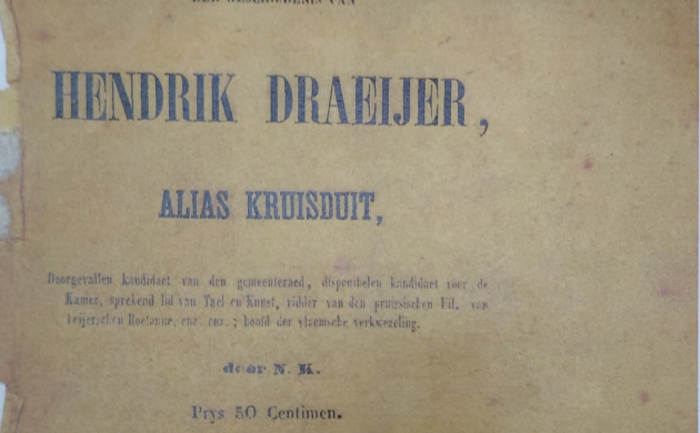 Conscience - coverpagina van Hendrik Draeijer