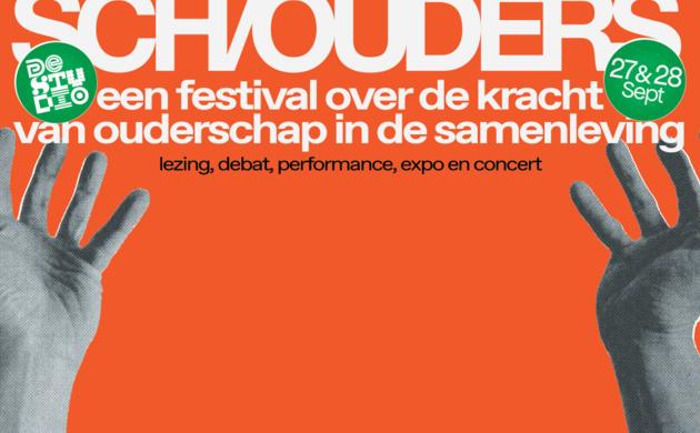 campagnebeeld van het festival SCHOU/OUDERS in De Studio