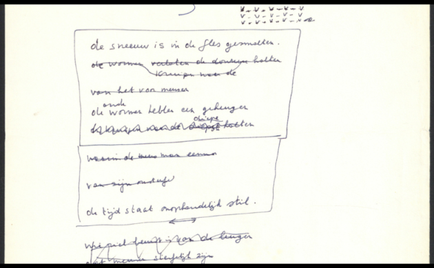 Derde versie van Sonnet met winterlippen