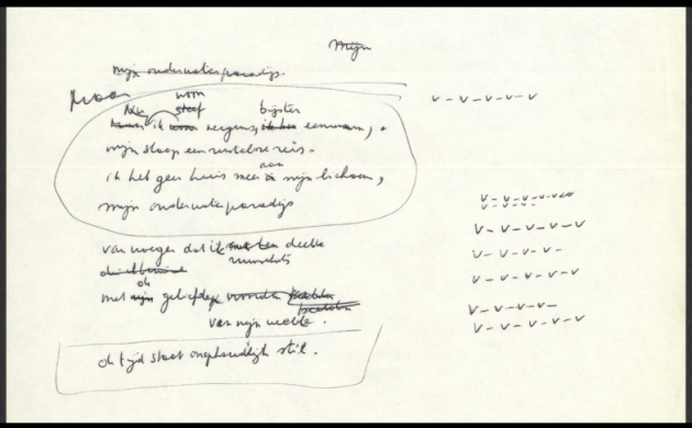 Zevende versie van Sonnet met winterlippen