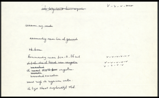 Achtste versie van Sonnet met winterlippen