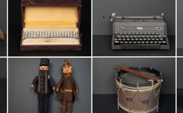 Collage van bruikleenstukken voor Zinnenzee