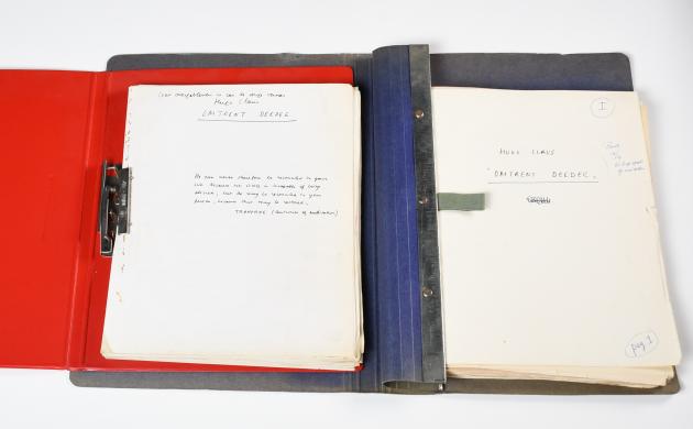 2 versies van het manuscript van Hugo Claus zijn Omtrent Deedee