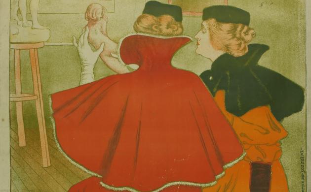Theo van Rysselberghe: affiche Le Quatrième Salon Annuel de La Libre Esthétique (1897)