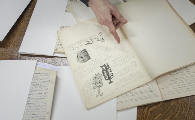 Geïllustreerde handschriften van Hugo Claus