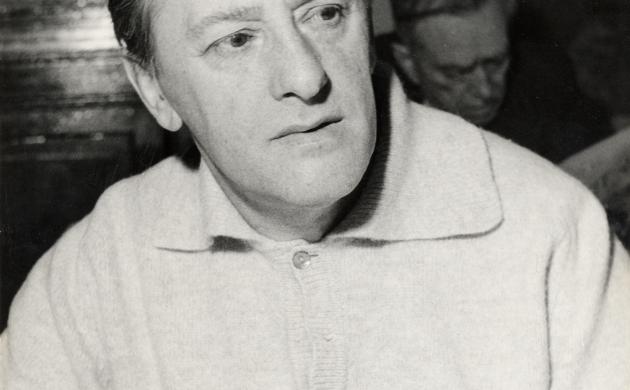 Portretfoto van Louis Paul Boon, ca. 1965 – foto: Belgisch Instituut voor Voorlichting en Documentatie