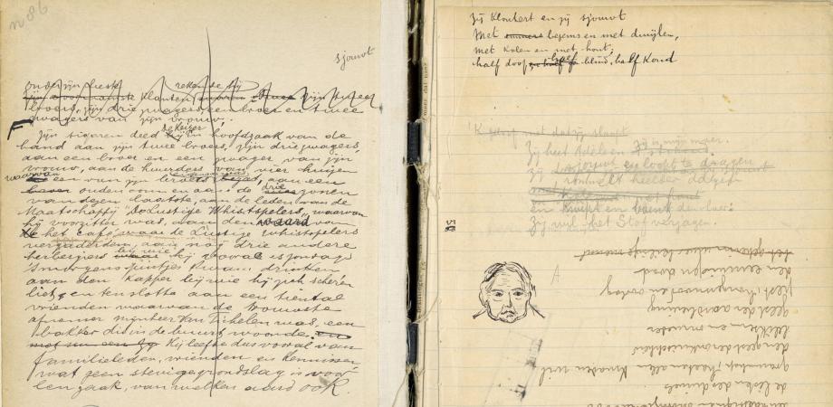 Willem Elsschot: De verlossing, met moedergedicht in de marge