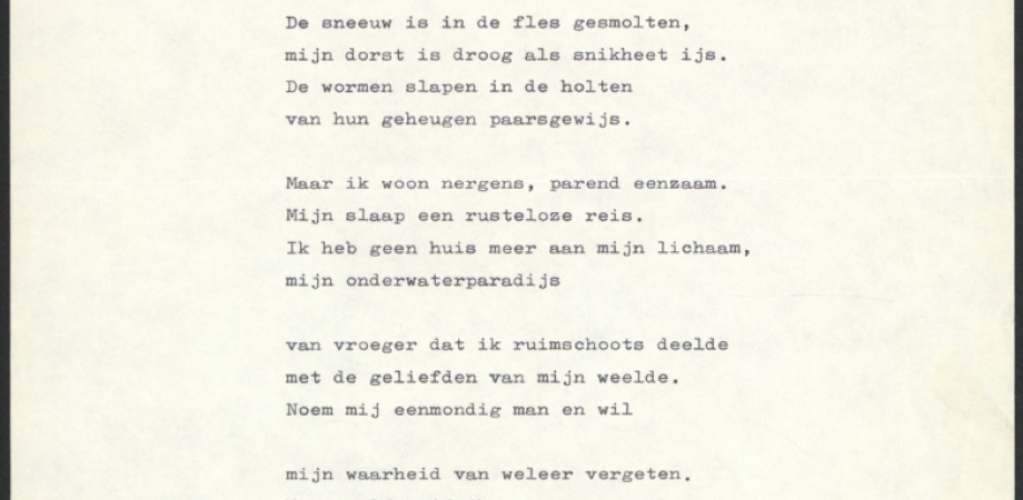 Tiende versie van Sonnet met winterlippen