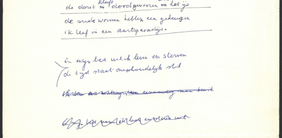 Vierde versie van Sonnet met winterlippen