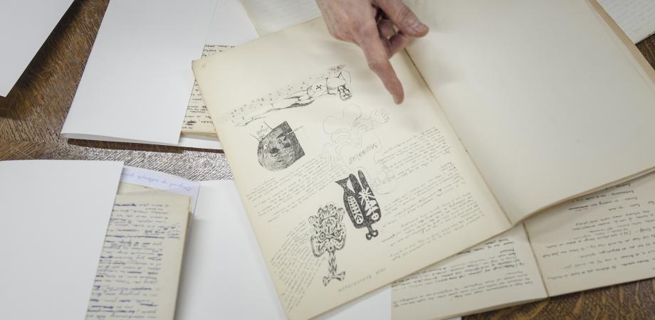 Geïllustreerde handschriften van Hugo Claus