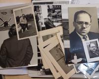 Een verzameling foto's uit het archief van Jan Walravens. Op sommige staat hij zelf afgebeeld.